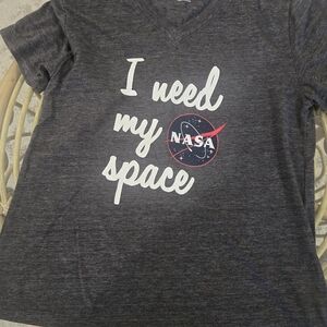 Space V-Neck T-Shirt From Nasa Store